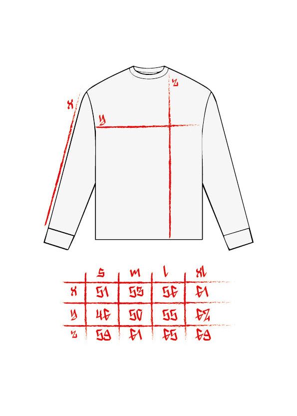 "3swords" longsleeve