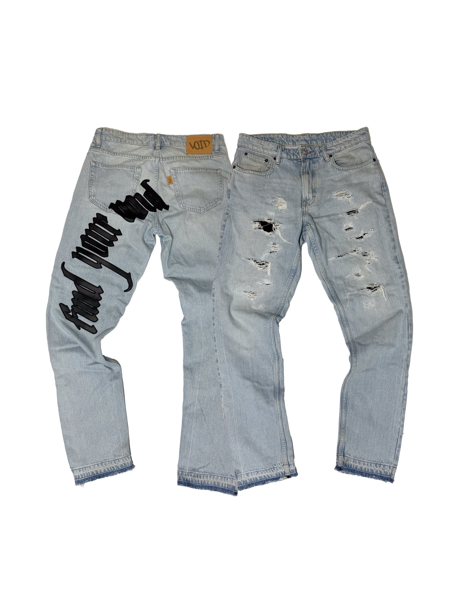 "find your void" denim